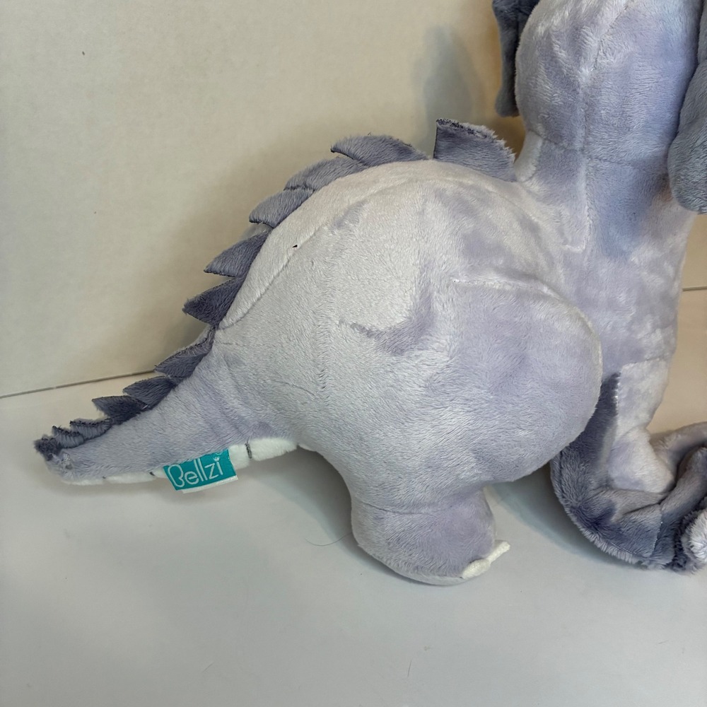 Bellzi Wyveri Plush Stuffed Animal Purple Lavender Wyvern Sold Out Kid Mythical - Picture 16 of 16